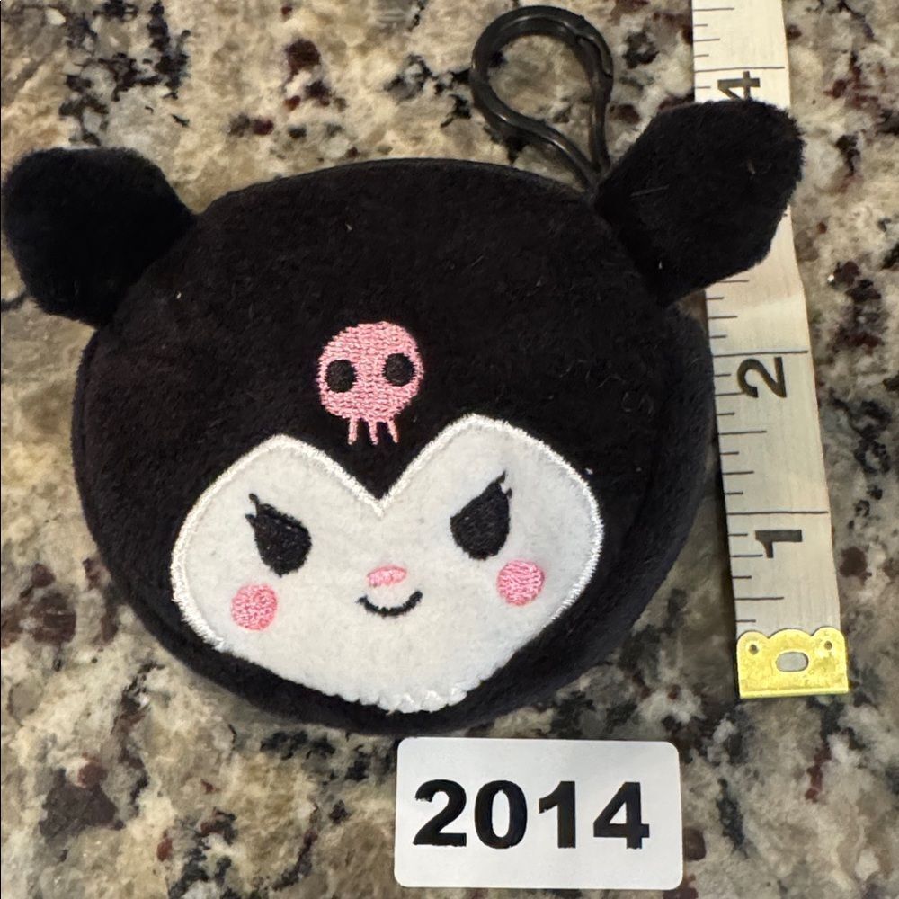 2014 Sanrio Soft Fabric Zipper Key Pouch